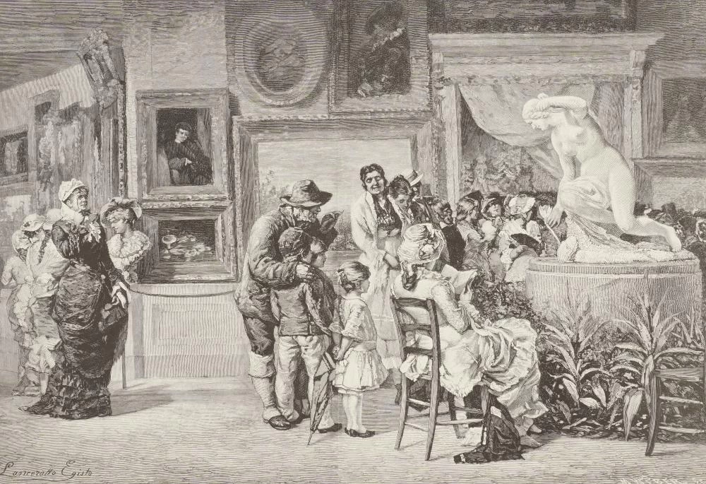 Una domenica alla mostra d'arte